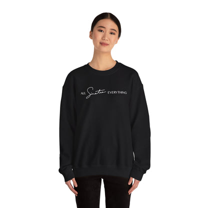 All Sinatra Everything Black Crewneck Sweatshirt